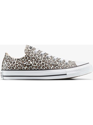 Converse Chuck Taylor All Star Leopard Kadın Siyah Sneaker