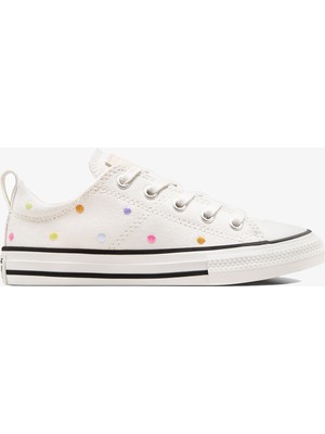 Converse Chuck Taylor All Star Madison Polka Dots Çocuk Beyaz Sneaker