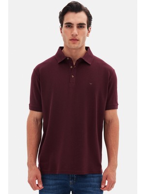 Ds Damat Regular Fit Mürdüm Pike Dokulu T-Shirt 4HC146551001M