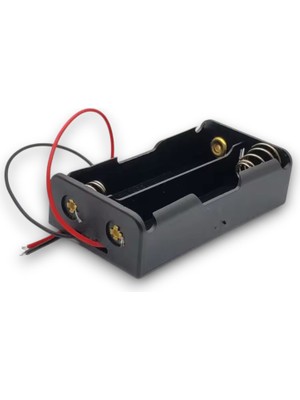 Elektromall 18650 Lityum Iyon Pil Yuvası - 2 Kanal