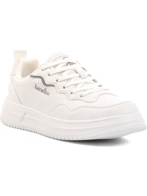 United Colors Of Benetton Beyaz Erkek Spor Ayakkabı BNI-11200 M