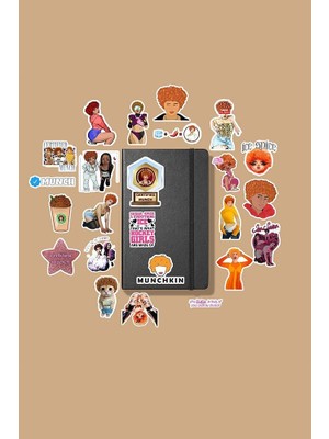 MS Major Selection Ice Spice / Selda Baycan/ Sticker Paketi /bullet Journal Defter Çıkartma Ajanda Laptop Etiket