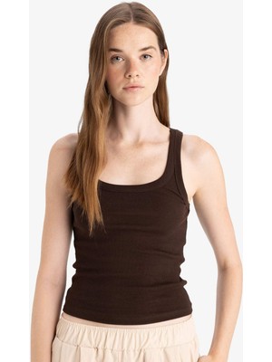 DeFacto Fitted U Yaka Fitilli Kaşkorse Atlet F7818AX25AU