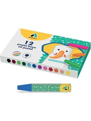 Adel Pastel Boya 12 Renk