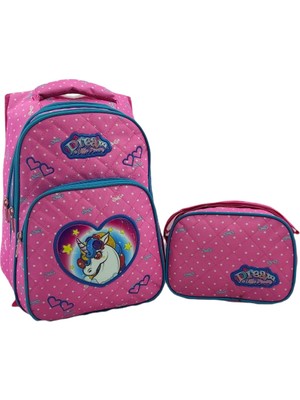 Waddell Benekli Little Dream İlkokul Sırt ve Beslenme Çantası 5004
