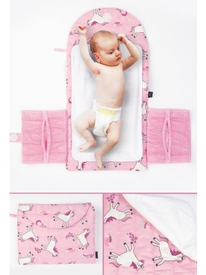 Bugi Home Collection Bebek Alt Açma Değiştirme Pedi, Matı Yenidoğan Bebek Hediyeleri