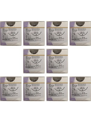 Lummed Trusynth - Pga No: 1 75CM 3/8 Keskin 40MM V-270 - 10 Paket