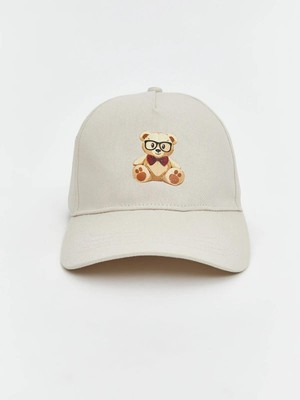 Lcw Accessorıes  Ayı Baskılı Kadın Kep Şapka  (W5)