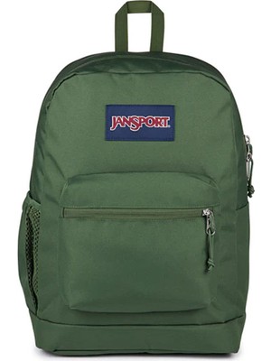 Jansport Cross Town Plus Cargo Green Sırt Çantası EK0A5BLB2T3