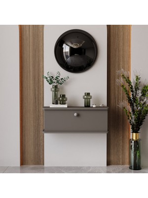 Melura Home Lunaris Dresuar %100 Mdf Kapaklı Duvara Monte