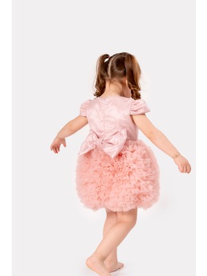 Bebek Kız Çocuk Doğum Günü Parti Düğün Elbise Tüllü Tütü Astarlı Çocuk Giyim bebek giyim Kız Bebek