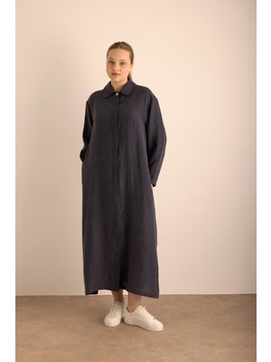 Aker 5692112 Önden Düğmeli Ferace