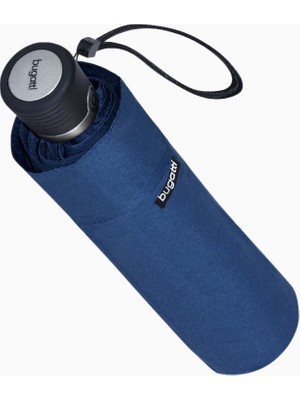 Bugatti Take It Lacivert Katlanabilir Şemsiye Hafif, Kompakt ve Rüzgara Dayanıklı