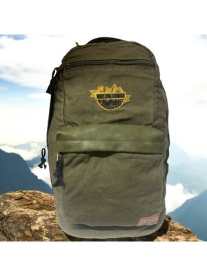 Kaliteli Vintage Salaş Disayn Günlük Sırt Gezi Okul Kamp Çantası 28CM x 45CM