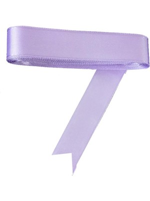 Benim Marifetlerim Lila Saten Kurdele 6 cm 10 Metre