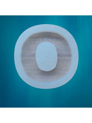 ElHobi Tekli Harf Epoksi Reçine Kalıbı - O