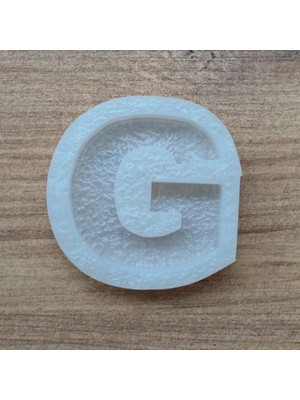 ElHobi Tekli Harf Epoksi Reçine Kalıbı - G