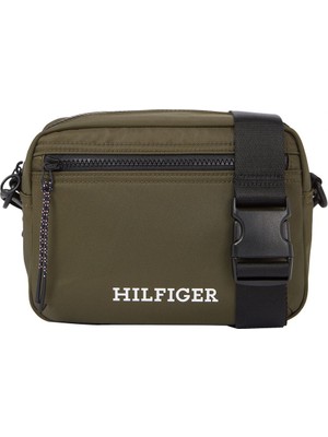 Haki Erkek Postacı Çantası, Şık ve Fonksiyonel Tasarım, Günlük Kullanım Için Mükemmel