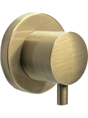 FKN Antik Çubuk Başlı Ankastre Stop Valf Musluk