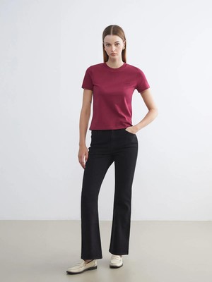 Lcwaıkıkı Classic  Flare Kadın Jean Pantolon  (W5)