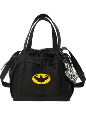 Büyük Boy Spor Çantası Siyah, Şık ve Kullanışlı Eşya Taşıma Çantası