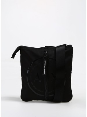 Şık Siyah Erkek Postacı Çantası, Modern ve Hafif Tasarım