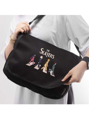 Unisex Siyah Postacı Çanta, Şık ve Kullanışlı Hobi Tasarımı