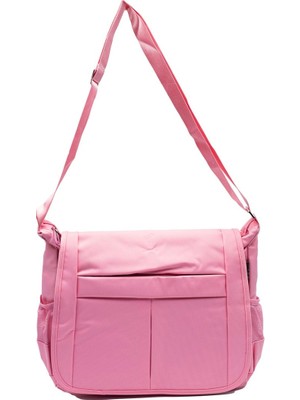 Pembe Postacı Kolej Çantası, Şık ve Kullanışlı, Rahat Taşıma Için Ideal Seçenek