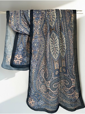 Retro Etnik Paisley Şal – Zarif Vintage Desen