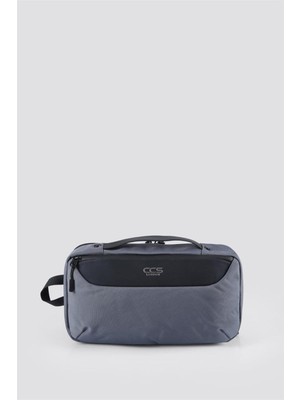 Gri Tek Askılı Çapraz Çanta, Şık ve Hafif Tasarım