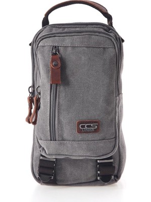 Gri Renkli Şık Sırt Çantası, Hafif ve Kullanışlı Tasarım