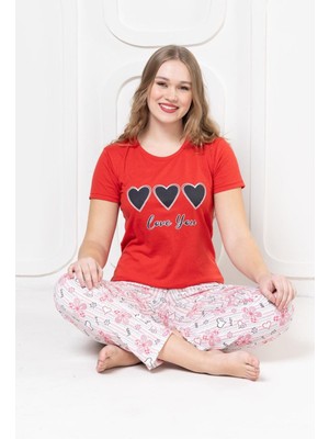 Baskılı Pijama Takım