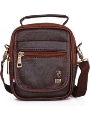 Kahverengi Unisex Postacı Çanta, Şık ve Pratik Günlük Kullanım Için