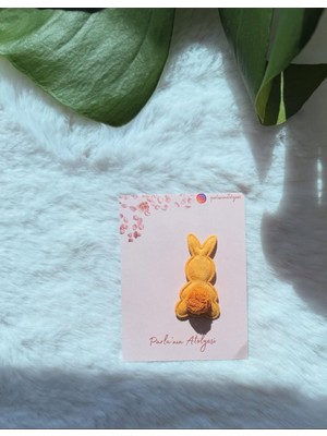 Az Saçlı ve Saçsız Bebek Tokası (Kuyruklu Tavşan)