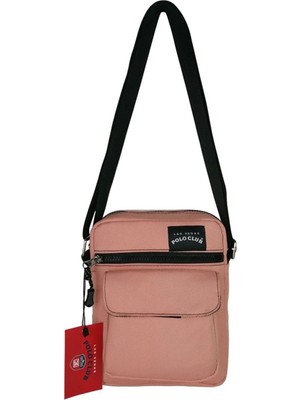 Su Geçirmez Unisex Çapraz Omuz Çantası, Şık ve Kullanışlı, Pembe Renkli.