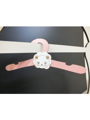 M. Art Dekorasyon Ahşap Lazer Kesim Mdf Hayvan Figürlü Çocuk Askısı (6 Adet)