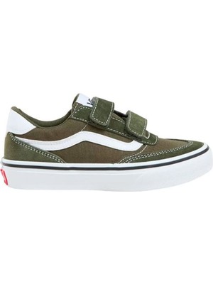 Vans Brooklyn Ls V Genç Yeşil Spor Ayakkabı VN000DBRKCZ1