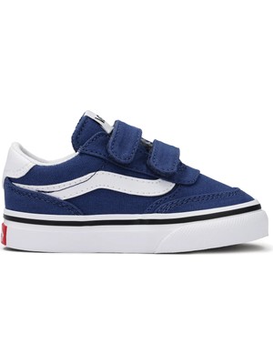 Vans Brooklyn LS V Mavi Unisex Çocuk Sneaker