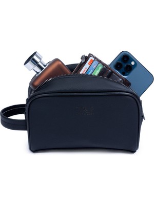 Şık ve Kullanışlı Siyah Seyahat ve Kişisel Bakım Çantası, Pratik Seyahat Arkadaşı