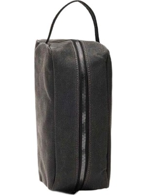 Gri Erkek El ve Seyahat Çantası, Kişisel Bakım ve Makyaj Organizeri