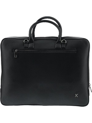 Şık Siyah Evrak Çantası, Günlük ve Ofis Kullanımı Için Uygun