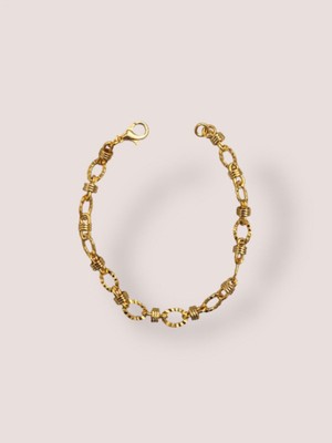 Vintage Düğüm Bileklik, Şık ve Zarif Takı, Özel Tasarım, Gümüş Renkli