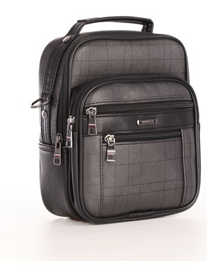 Ekose Orta Boy Çanta, El ve Omuz Kullanımı, Şık ve Hafif Tasarım