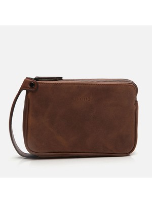 Hakiki Deri Erkek Çanta, Kahverengi, Kaliteli ve Şık Tasarım