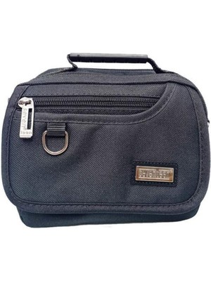 Şık ve Kullanışlı Erkek Çapraz El Omuz Çantası, Siyah Renk Seçeneği