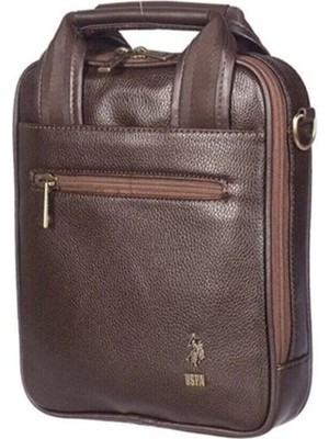 Şık Unisex Kahverengi El Çantası, Klasik ve Kullanışlı Tasarım.