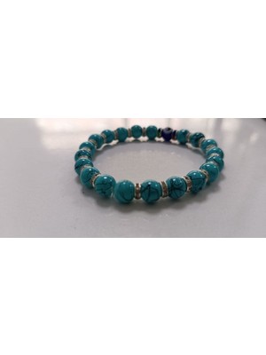 Renkli Doğal Taş Bileklik, Şık ve Enerjik Takı Seçeneği