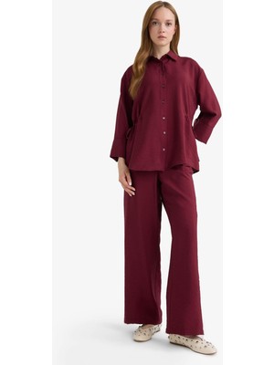 DeFacto Straight Fit Düz Paça Pantolon F5803AX25AU