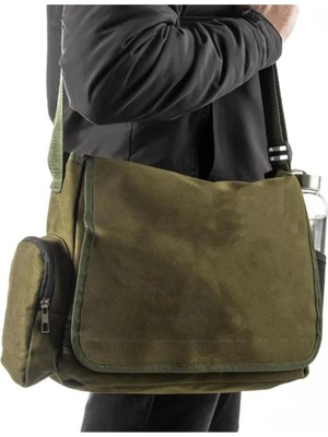 Yeşil Unisex Postacı Çantası, Şık ve Kullanışlı Günlük Eşya Taşıma Çözümü