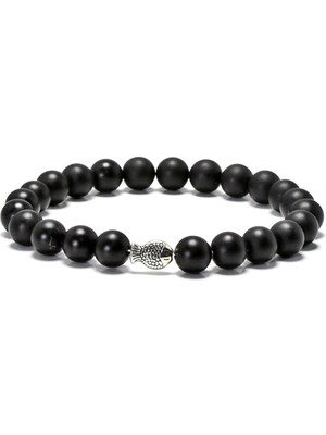 Doğal Oniks Taş Bileklik, Şık ve Zarif Takı, Günlük ve Özel Gün Kullanımı